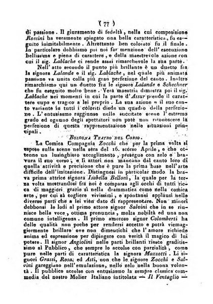 Cenni storici intorno alle lettere, invenzioni, arti, commercio e spettacoli teatrali