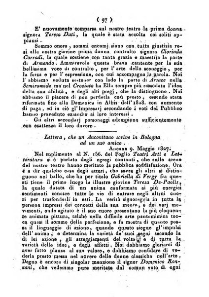 Cenni storici intorno alle lettere, invenzioni, arti, commercio e spettacoli teatrali