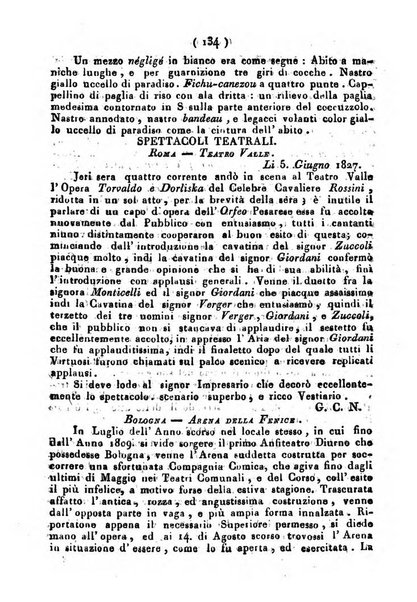 Cenni storici intorno alle lettere, invenzioni, arti, commercio e spettacoli teatrali