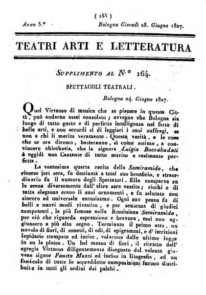 Cenni storici intorno alle lettere, invenzioni, arti, commercio e spettacoli teatrali