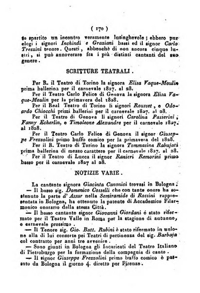 Cenni storici intorno alle lettere, invenzioni, arti, commercio e spettacoli teatrali