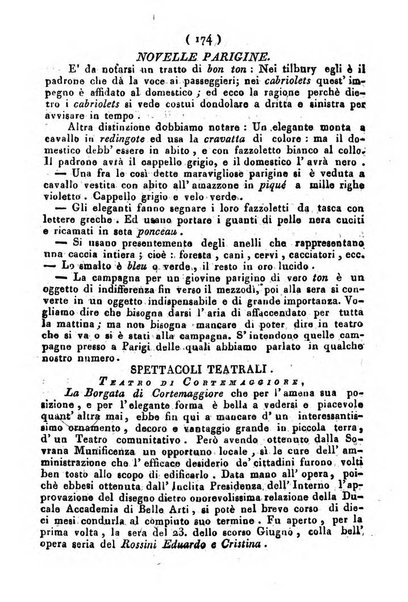 Cenni storici intorno alle lettere, invenzioni, arti, commercio e spettacoli teatrali