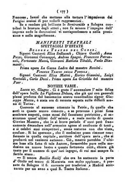 Cenni storici intorno alle lettere, invenzioni, arti, commercio e spettacoli teatrali