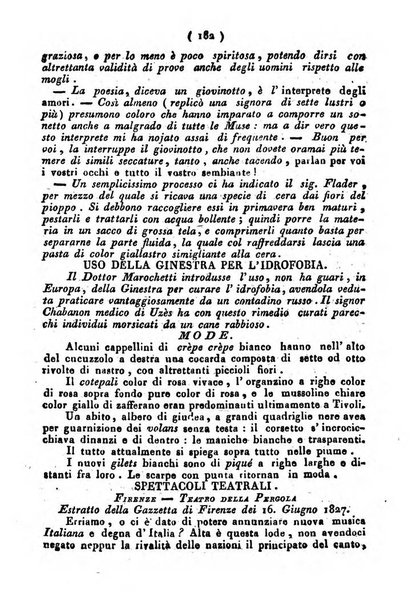 Cenni storici intorno alle lettere, invenzioni, arti, commercio e spettacoli teatrali