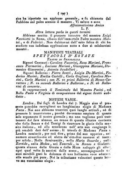 Cenni storici intorno alle lettere, invenzioni, arti, commercio e spettacoli teatrali