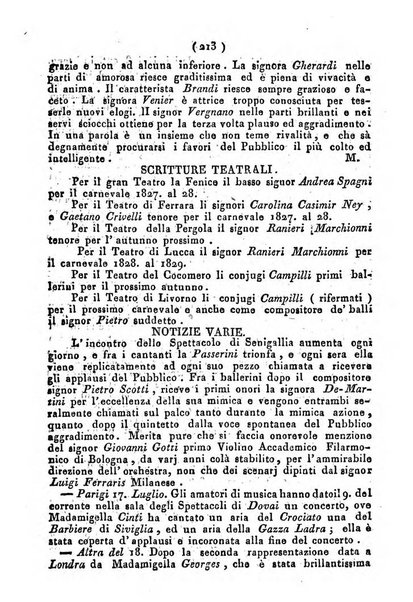 Cenni storici intorno alle lettere, invenzioni, arti, commercio e spettacoli teatrali