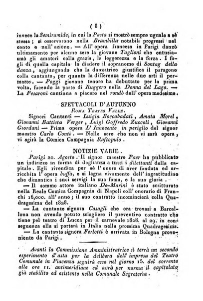 Cenni storici intorno alle lettere, invenzioni, arti, commercio e spettacoli teatrali