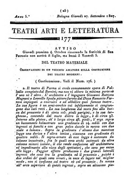 Cenni storici intorno alle lettere, invenzioni, arti, commercio e spettacoli teatrali