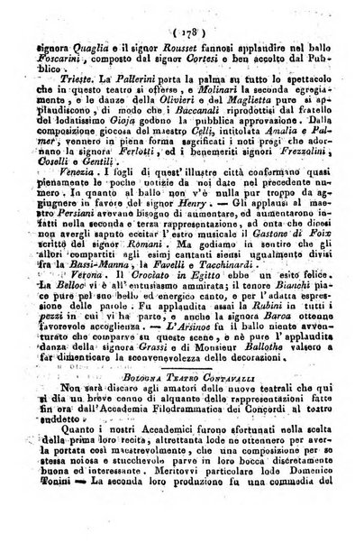 Cenni storici intorno alle lettere, invenzioni, arti, commercio e spettacoli teatrali