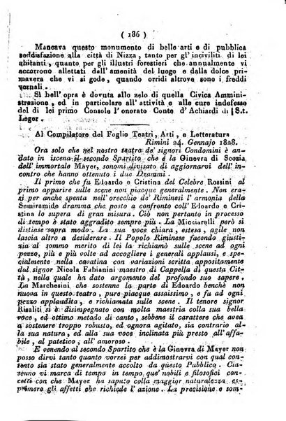 Cenni storici intorno alle lettere, invenzioni, arti, commercio e spettacoli teatrali