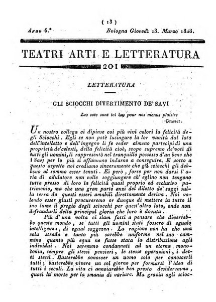 Cenni storici intorno alle lettere, invenzioni, arti, commercio e spettacoli teatrali