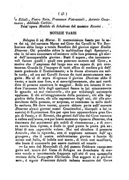 Cenni storici intorno alle lettere, invenzioni, arti, commercio e spettacoli teatrali