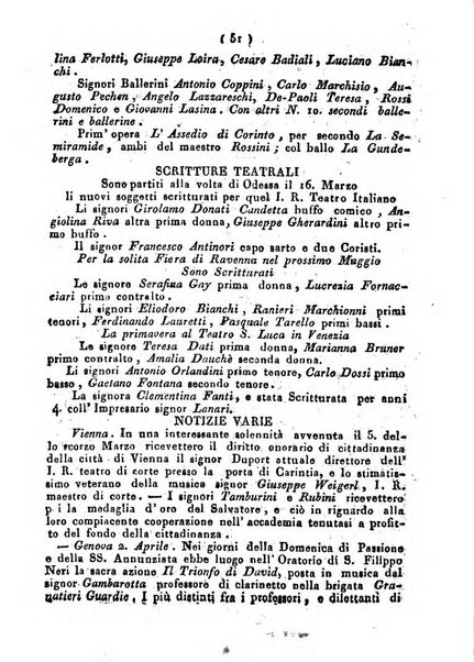 Cenni storici intorno alle lettere, invenzioni, arti, commercio e spettacoli teatrali