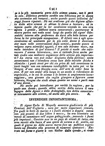 Cenni storici intorno alle lettere, invenzioni, arti, commercio e spettacoli teatrali