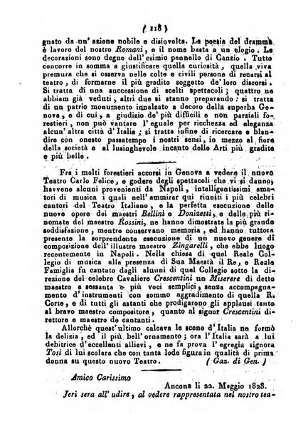 Cenni storici intorno alle lettere, invenzioni, arti, commercio e spettacoli teatrali