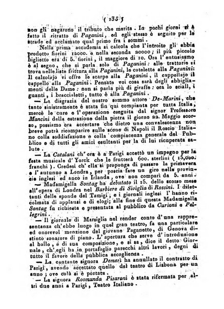 Cenni storici intorno alle lettere, invenzioni, arti, commercio e spettacoli teatrali