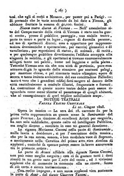 Cenni storici intorno alle lettere, invenzioni, arti, commercio e spettacoli teatrali