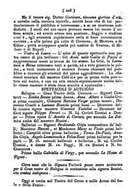 Cenni storici intorno alle lettere, invenzioni, arti, commercio e spettacoli teatrali