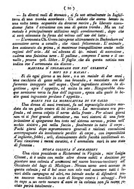 Cenni storici intorno alle lettere, invenzioni, arti, commercio e spettacoli teatrali