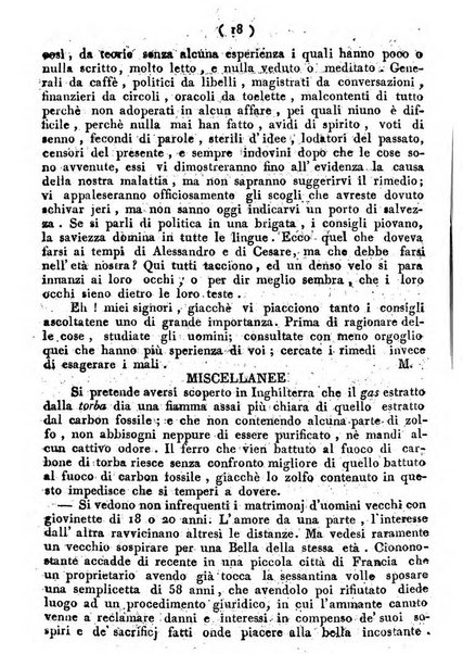 Cenni storici intorno alle lettere, invenzioni, arti, commercio e spettacoli teatrali