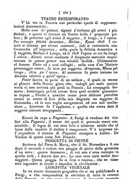 Cenni storici intorno alle lettere, invenzioni, arti, commercio e spettacoli teatrali