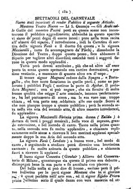 Cenni storici intorno alle lettere, invenzioni, arti, commercio e spettacoli teatrali