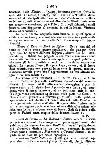 Cenni storici intorno alle lettere, invenzioni, arti, commercio e spettacoli teatrali