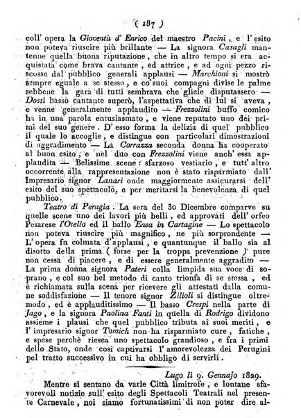 Cenni storici intorno alle lettere, invenzioni, arti, commercio e spettacoli teatrali