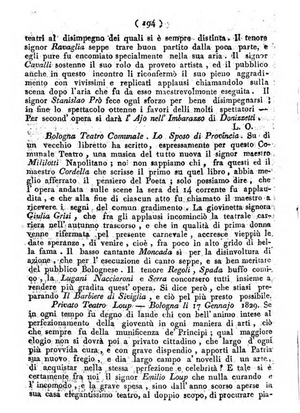 Cenni storici intorno alle lettere, invenzioni, arti, commercio e spettacoli teatrali