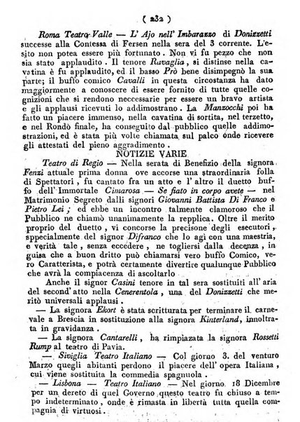 Cenni storici intorno alle lettere, invenzioni, arti, commercio e spettacoli teatrali