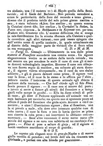 Cenni storici intorno alle lettere, invenzioni, arti, commercio e spettacoli teatrali