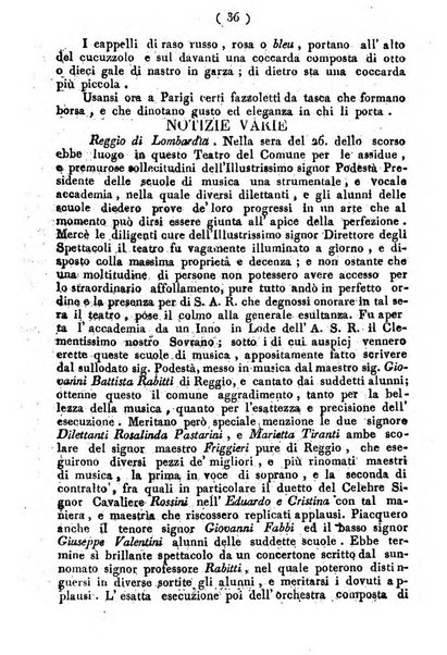 Cenni storici intorno alle lettere, invenzioni, arti, commercio e spettacoli teatrali