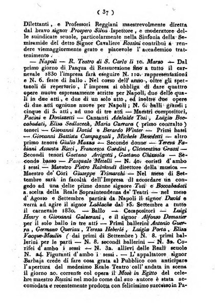 Cenni storici intorno alle lettere, invenzioni, arti, commercio e spettacoli teatrali