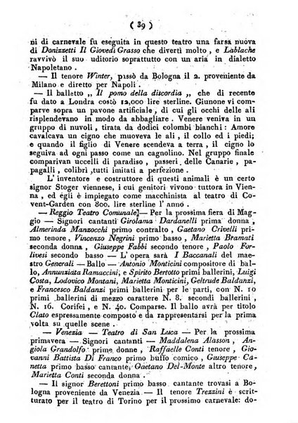 Cenni storici intorno alle lettere, invenzioni, arti, commercio e spettacoli teatrali