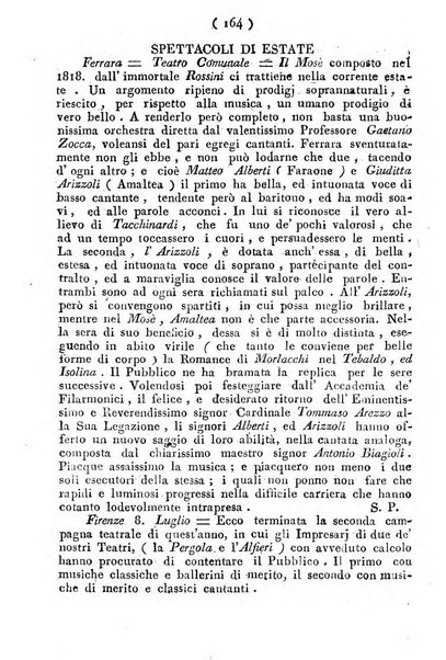 Cenni storici intorno alle lettere, invenzioni, arti, commercio e spettacoli teatrali