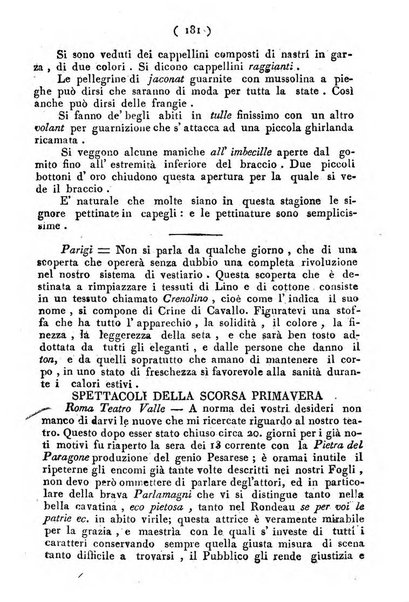 Cenni storici intorno alle lettere, invenzioni, arti, commercio e spettacoli teatrali