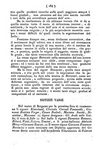 Cenni storici intorno alle lettere, invenzioni, arti, commercio e spettacoli teatrali