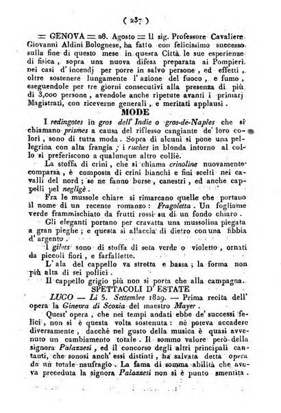 Cenni storici intorno alle lettere, invenzioni, arti, commercio e spettacoli teatrali