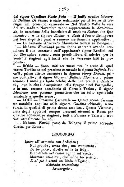 Cenni storici intorno alle lettere, invenzioni, arti, commercio e spettacoli teatrali