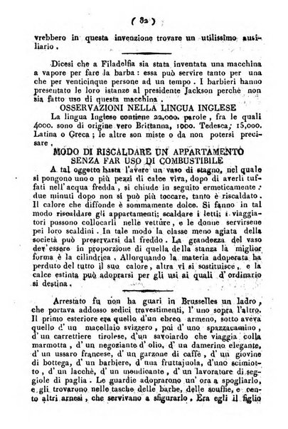 Cenni storici intorno alle lettere, invenzioni, arti, commercio e spettacoli teatrali