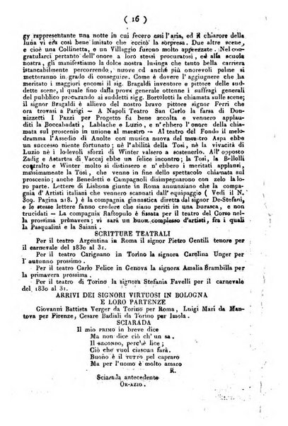 Cenni storici intorno alle lettere, invenzioni, arti, commercio e spettacoli teatrali