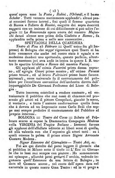 Cenni storici intorno alle lettere, invenzioni, arti, commercio e spettacoli teatrali