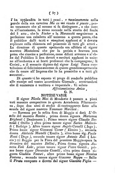 Cenni storici intorno alle lettere, invenzioni, arti, commercio e spettacoli teatrali