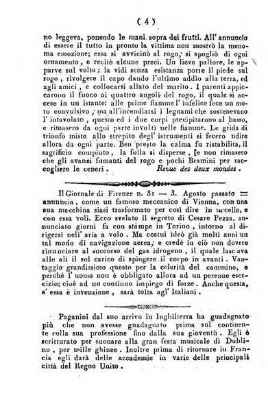 Cenni storici intorno alle lettere, invenzioni, arti, commercio e spettacoli teatrali