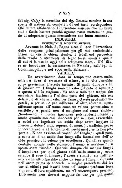 Cenni storici intorno alle lettere, invenzioni, arti, commercio e spettacoli teatrali