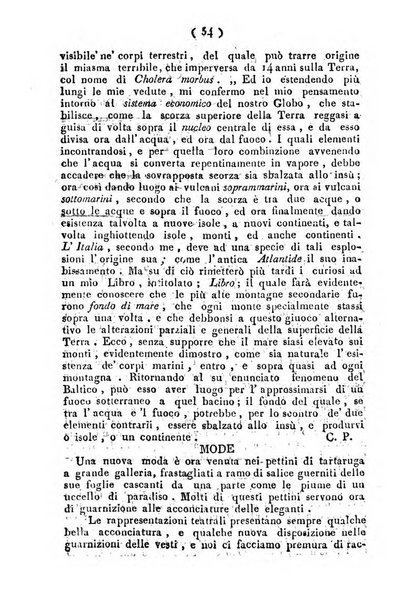 Cenni storici intorno alle lettere, invenzioni, arti, commercio e spettacoli teatrali