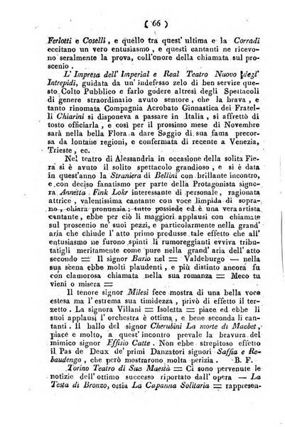 Cenni storici intorno alle lettere, invenzioni, arti, commercio e spettacoli teatrali