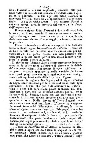 Cenni storici intorno alle lettere, invenzioni, arti, commercio e spettacoli teatrali