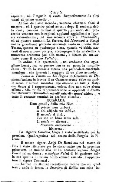 Cenni storici intorno alle lettere, invenzioni, arti, commercio e spettacoli teatrali