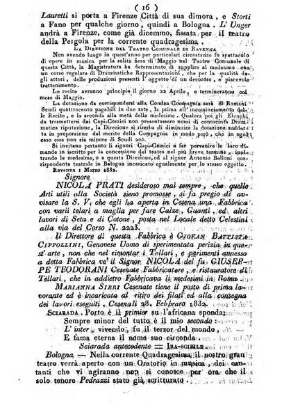 Cenni storici intorno alle lettere, invenzioni, arti, commercio e spettacoli teatrali